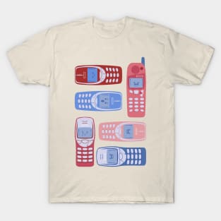 Retro Cellphones T-Shirt